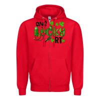 Red One Lucky Respiratory Terapist Zipper Hoodie - RanaPortraitStore