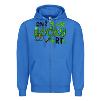 True Royal One Lucky Respiratory Terapist Zipper Hoodie - RanaPortraitStore