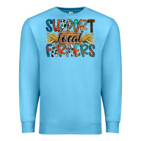 Ocean Blue support local farmers Premium Sweatshirt - RacoonDesign