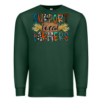 Sports Green support local farmers Premium Sweatshirt - RacoonDesign