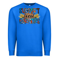 True Royal support local farmers Premium Sweatshirt - RacoonDesign