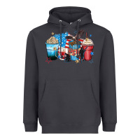 Smoke usa coffee cups Heavyweight Hoodie - Zillion Design Studio