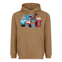 Toasted Coconut usa coffee cups Heavyweight Hoodie - Zillion Design Studio