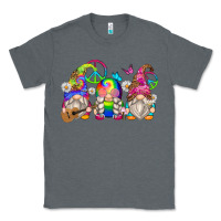 Charcoal Heather hippie gnomes Classic Tee - Zillion Design Studio