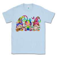 Dusty Blue hippie gnomes Classic Tee - Zillion Design Studio