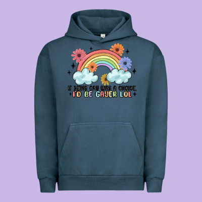 Gay Pride Urban Hoodie Designed By Maliassmallbusiness