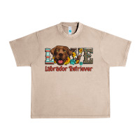 French Oak love labrador retriever Urban Heavy Tee - Artiststas