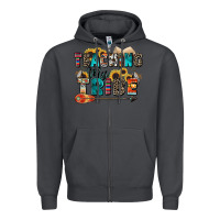 Smoke teaching my tribe Zipper Hoodie - Zillion Design Studio