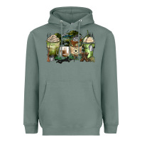 Sage veteran coffee cups Heavyweight Hoodie - Zillion Design Studio
