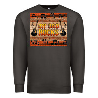 Smoke my dad rocks Premium Sweatshirt - HRA Design Shop