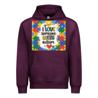 ı Love Someone With Autism Urban Hoodie | Teevron