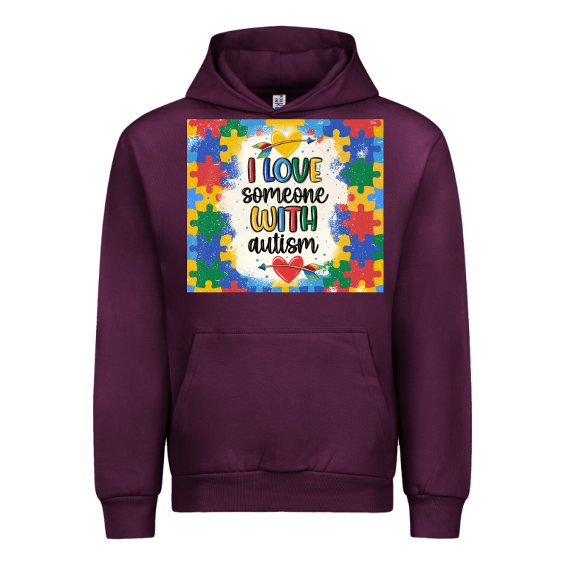 ı Love Someone With Autism Urban Hoodie by MaliasSmallBusiness | Teevron