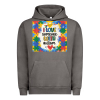 Pigment Tornado ı love someone with autism Urban Hoodie - MaliasSmallBusiness
