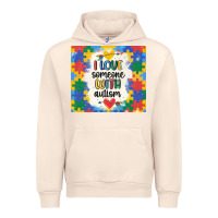 Sandshell ı love someone with autism Urban Hoodie - MaliasSmallBusiness