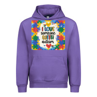Tulip ı love someone with autism Urban Hoodie - MaliasSmallBusiness