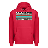 Cardinal western cowhide serape sunflower mama license plate Premium Hoodie - BarkalooDesign