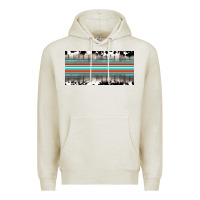 Oatmeal Heather western cowhide serape sunflower mama license plate Premium Hoodie - BarkalooDesign