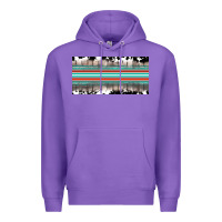Western Cowhide Serape Sunflower Mama License Plate Premium Hoodie | Teevron