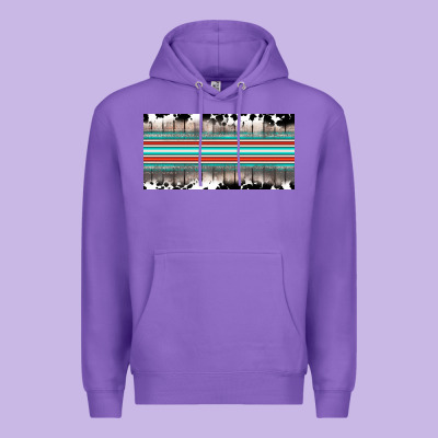Western Cowhide Serape Sunflower Mama License Plate Premium Hoodie Designed By Barkaloodesign