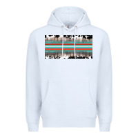 White western cowhide serape sunflower mama license plate Premium Hoodie - BarkalooDesign