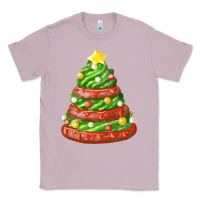 Lilac green chocolate christmas cookie cake Classic Tee - FaDigitalArtStudio