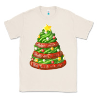 Natural green chocolate christmas cookie cake Classic Tee - FaDigitalArtStudio