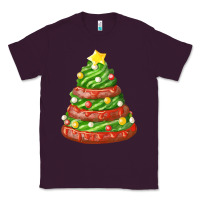 Plum green chocolate christmas cookie cake Classic Tee - FaDigitalArtStudio