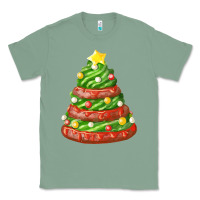 Green Chocolate Christmas Cookie Cake Classic Tee | Teevron