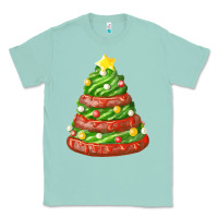 Seafoam green chocolate christmas cookie cake Classic Tee - FaDigitalArtStudio