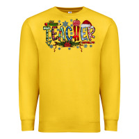 Lemon teacher christmas Premium Sweatshirt - RacoonDesign