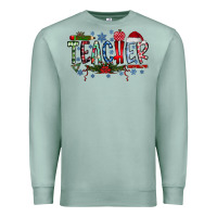 Seafoam teacher christmas Premium Sweatshirt - RacoonDesign