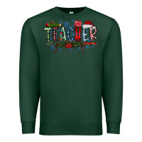 Sports Green teacher christmas Premium Sweatshirt - RacoonDesign
