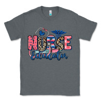 Charcoal Heather nurse educator Classic Tee - RanaPortraitStore