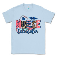 Dusty Blue nurse educator Classic Tee - RanaPortraitStore