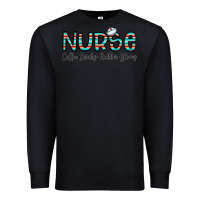 Black coffee scrubs and rubber gloves Premium Sweatshirt - CowhideDigitalArt