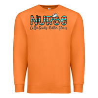 Carrot coffee scrubs and rubber gloves Premium Sweatshirt - CowhideDigitalArt