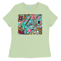 Matcha nurse mousepad Ladies Tee - BarkalooDesign