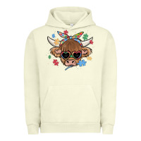 Pigment Pistachio autism awareness cow Urban Hoodie - MaliasSmallBusiness
