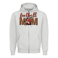 Football Mom Zipper Hoodie | Teevron