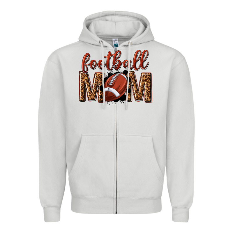 Football Mom Zipper Hoodie by texasbilliewilder | Teevron