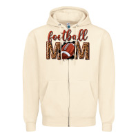 Sandshell football mom Zipper Hoodie - texasbilliewilder