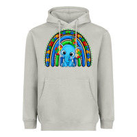 Moon Dust autism elephant rainbow Heavyweight Hoodie - Zillion Design Studio