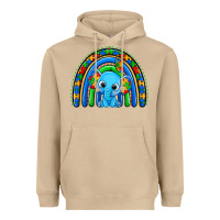 Mushroom autism elephant rainbow Heavyweight Hoodie - Zillion Design Studio