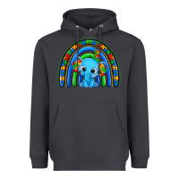 Smoke autism elephant rainbow Heavyweight Hoodie - Zillion Design Studio