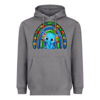 Storm autism elephant rainbow Heavyweight Hoodie - Zillion Design Studio