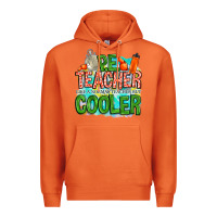 Carrot pe teacher but cooler Premium Hoodie - NancyCooperArtShop