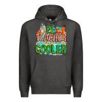 Charcoal Heather pe teacher but cooler Premium Hoodie - NancyCooperArtShop