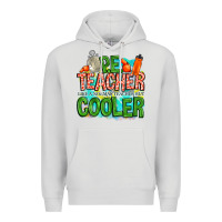 Dove Grey pe teacher but cooler Premium Hoodie - NancyCooperArtShop