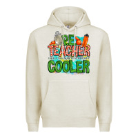 Oatmeal Heather pe teacher but cooler Premium Hoodie - NancyCooperArtShop