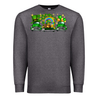 Charcoal Heather st patricks trucks Premium Sweatshirt - FaDigitalArtStudio